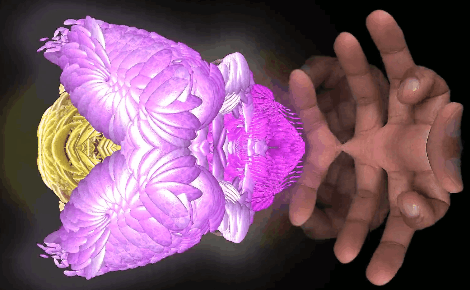 Hesitation - Live Generative video art